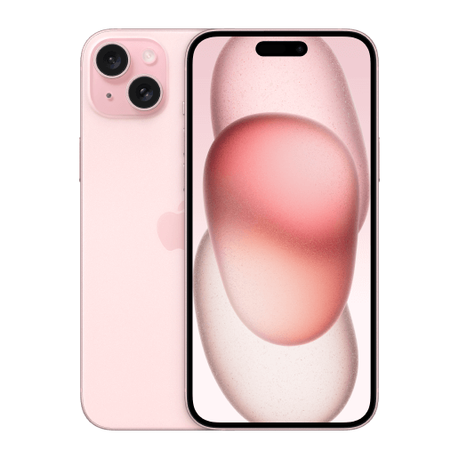 iPhone 15 Plus in Pink finish